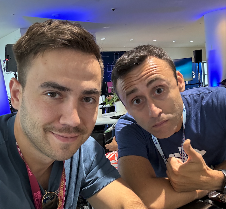 Dennis Ivy with Francesco